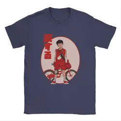 Anime Akira Japan Kaneda Tetsuo 80s Retro T Shirts for Men Women Pure Cotton Funny T-Shirt Round Neck Tees Short Sleeve Tops