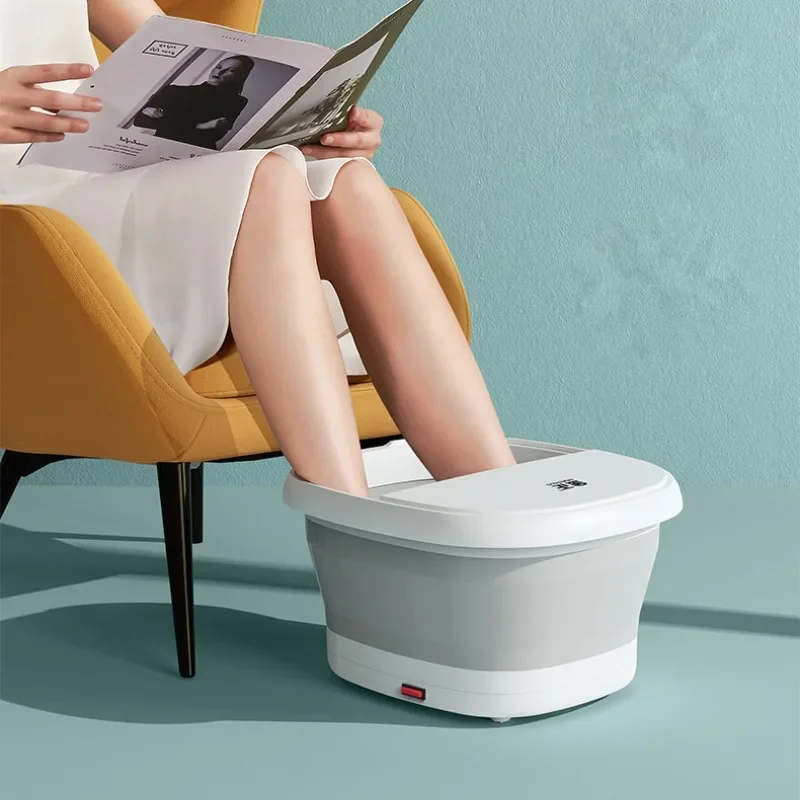 

Portable Folding Foot Bath Household Foot Bath Automatic Massage Constant Temperature Heating Foot Bath Small Bucket