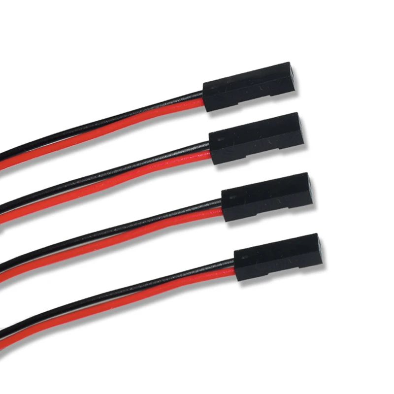 20pcs/lot 2Pin Dupont Cable 2 Pin Female Jumper Connector Wire 2P 10cm/20cm/30cm Length For 3D Printer