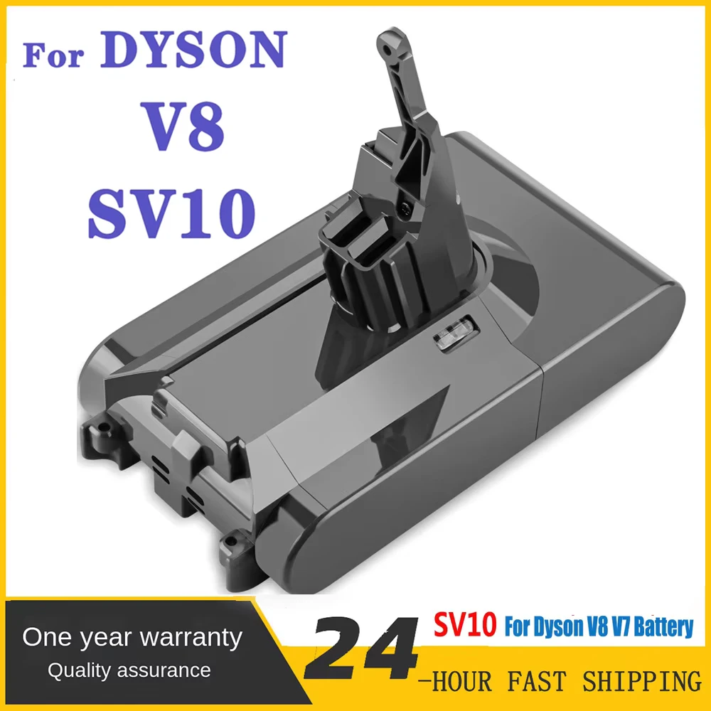 

12800mAh Battery For Dyson V8 Replacement Battery 21.6V For Dyson V8 Li-ion Vacuum Cleaner Battery Pre-Filter v8 Post-Filter