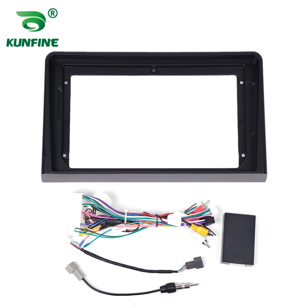 Car GPS Navigation Stereo For Hyundai Sonata 2018 2019 Radio Fascias Panel Frame Fit 2Din 9 inch In Dash headunit screen