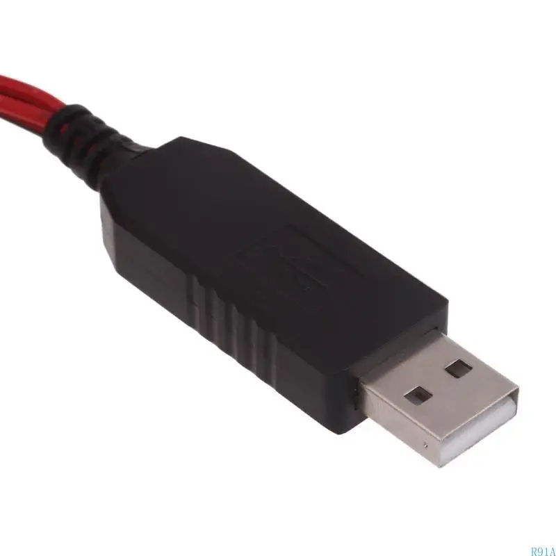 R91A 1 SET DESTAÇÃO FALSO ELIMINADORES BATERIA USB 1 a 2 LR14 C Adaptador alimentação da bateria fonte vez C