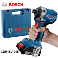 Bosch Gdr18V-215 Impact Screwdriver Brushless Motor 18V Electric Drill Wireless Screwdriver Rechargeable Impact Wrench Machine