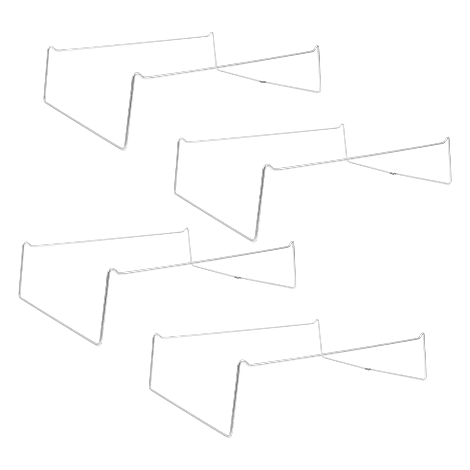 

4pcs Grilled Stainless Steel Metal Base Bracket For Bbq Charcoal Grill Outdoor Camping Fishing Cooking Tool Kitchen