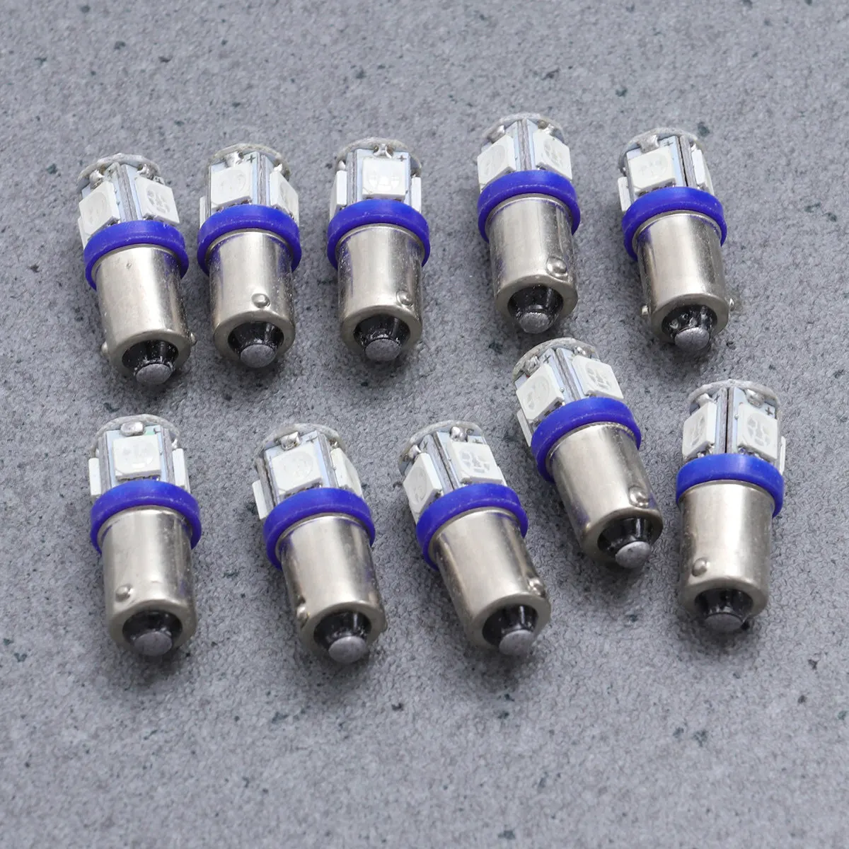 

10 шт. светодиодных ламп Ba9s 5050 5 SMD для чтения в автомобиле, высокая мощность, долгий срок службы, простая установка, Plug & Play, для салона и экстерьера