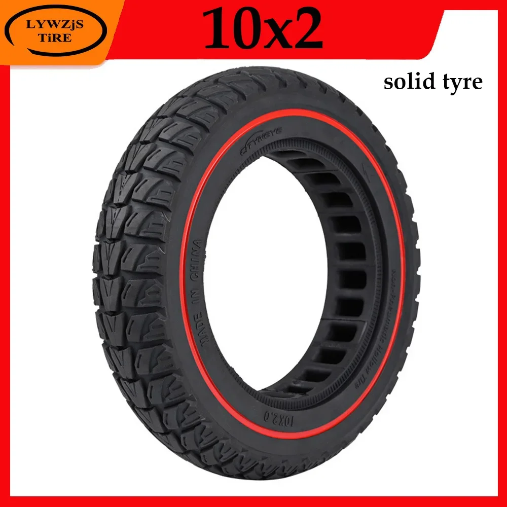 

10x2 Solid Tyre 10 Inch Shock-absorbing Airless Tire for Xiaomi Mijia M365 Electric Scooter Accessories