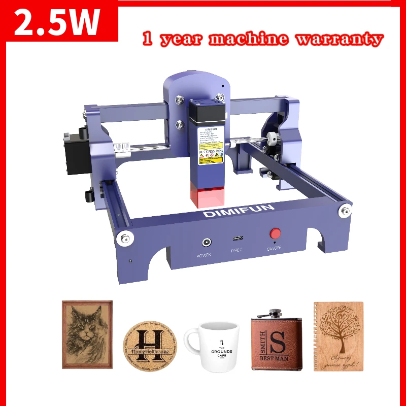 High-Precision Laser Engraving Machine 30W Electric Power LightburnGRBL CNC Planks Acrylic Carpentry Cutti