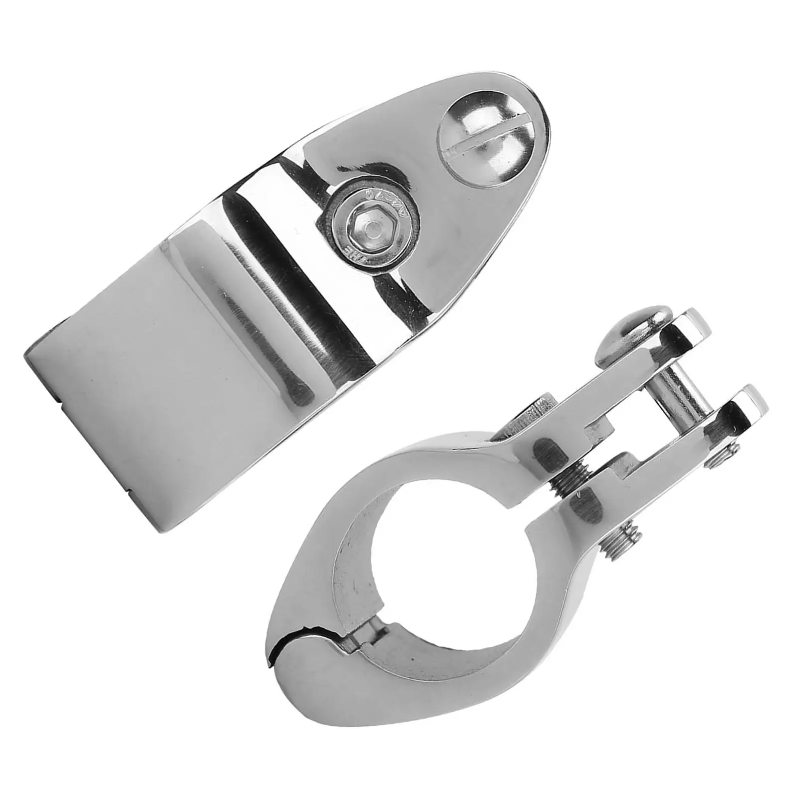 Jaw Sliding Hinge Glossy Simple Installation High Hardness for marine Jaw Slide Silver Professional Rustproof for yacht