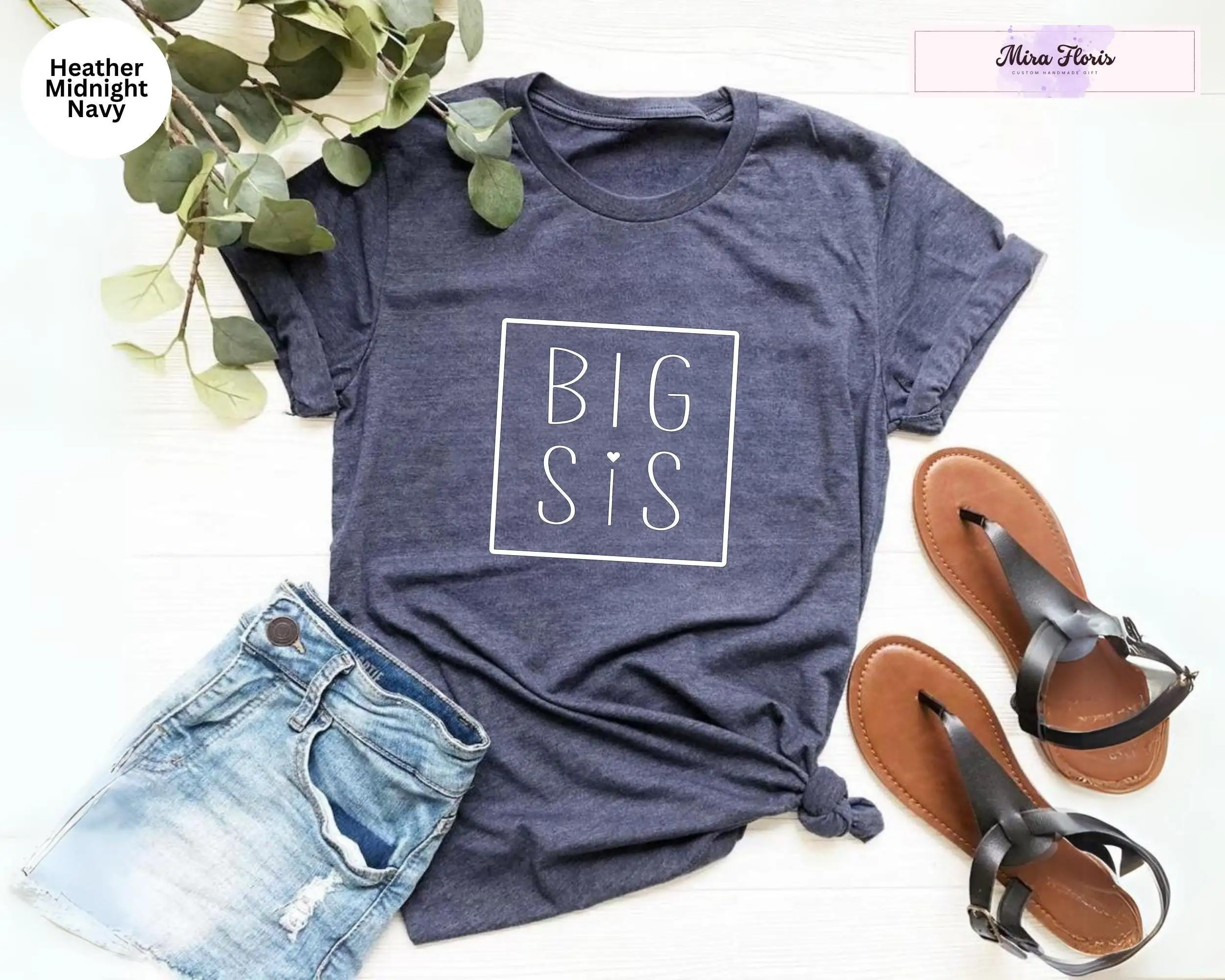 Big sister shirt sis T Little Pregnancy Announcement Baby