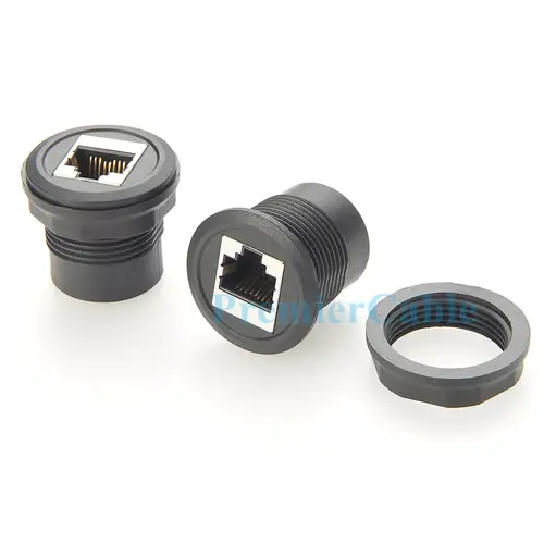 Profinet RJ45 Ethercat Cable Profinet RJ45 Cat5e Ethernet Adapter RJ45 Female to Female Panel Mount Connector RJ45 Socket Extend - Image 5