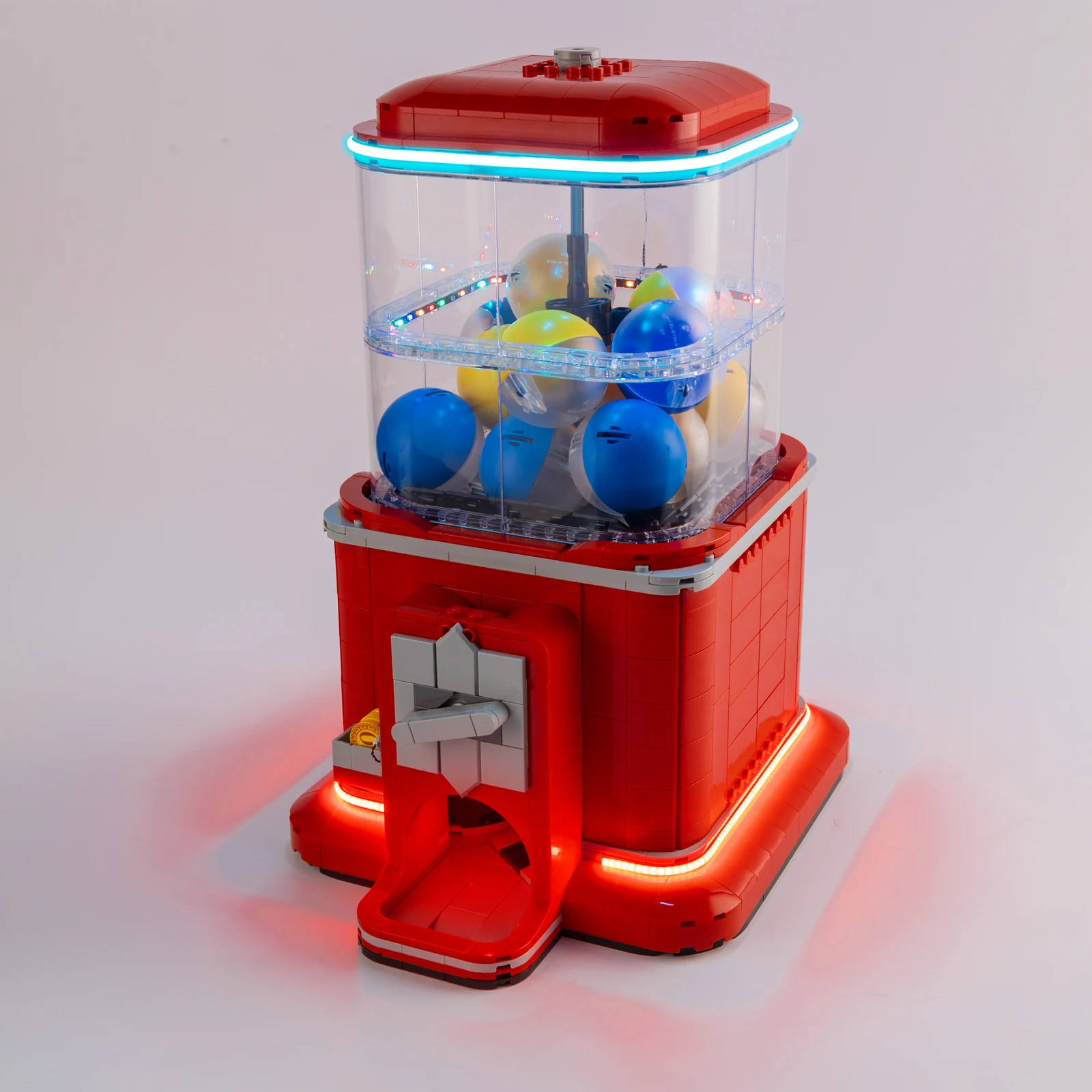 Led Lighting Set Compatible with Lego Minifigure Vending Machine 21358 Building Blocks