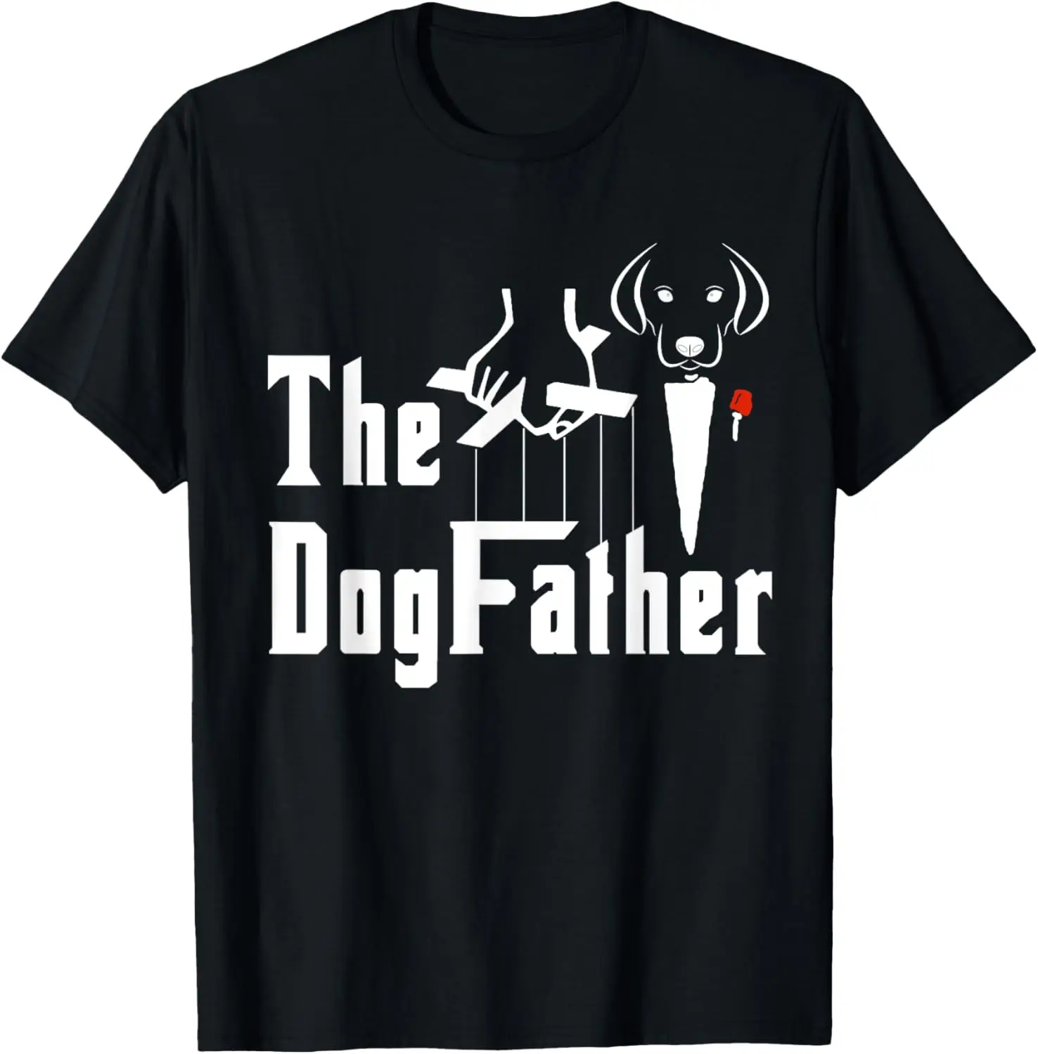 

Mens The Dogfather Golden Retriever T-Shirt