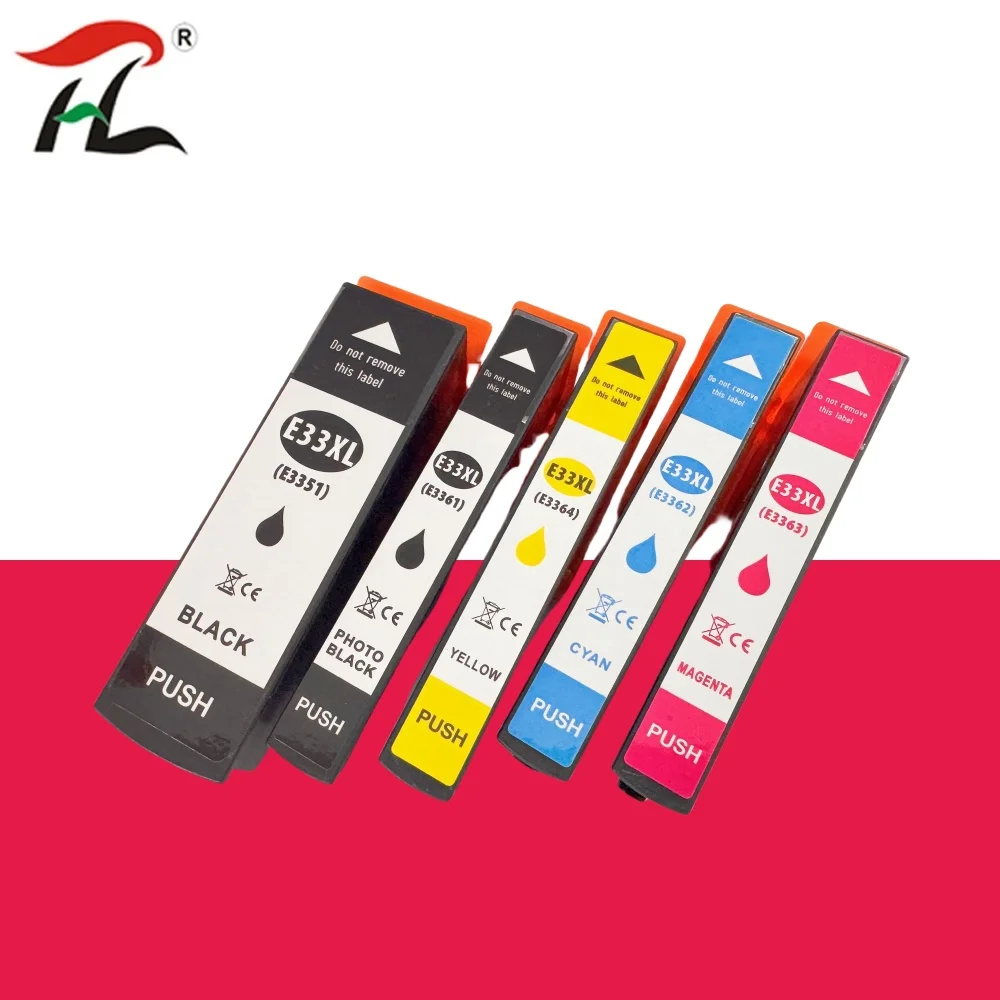Voor Epson 33XL T3351 T3361 - T3364 Compatibele Inkt Cartridge XP-530 XP-630 XP-635 XP-830 XP-540 XP-640 XP-645 XP-900 Printer Inkt