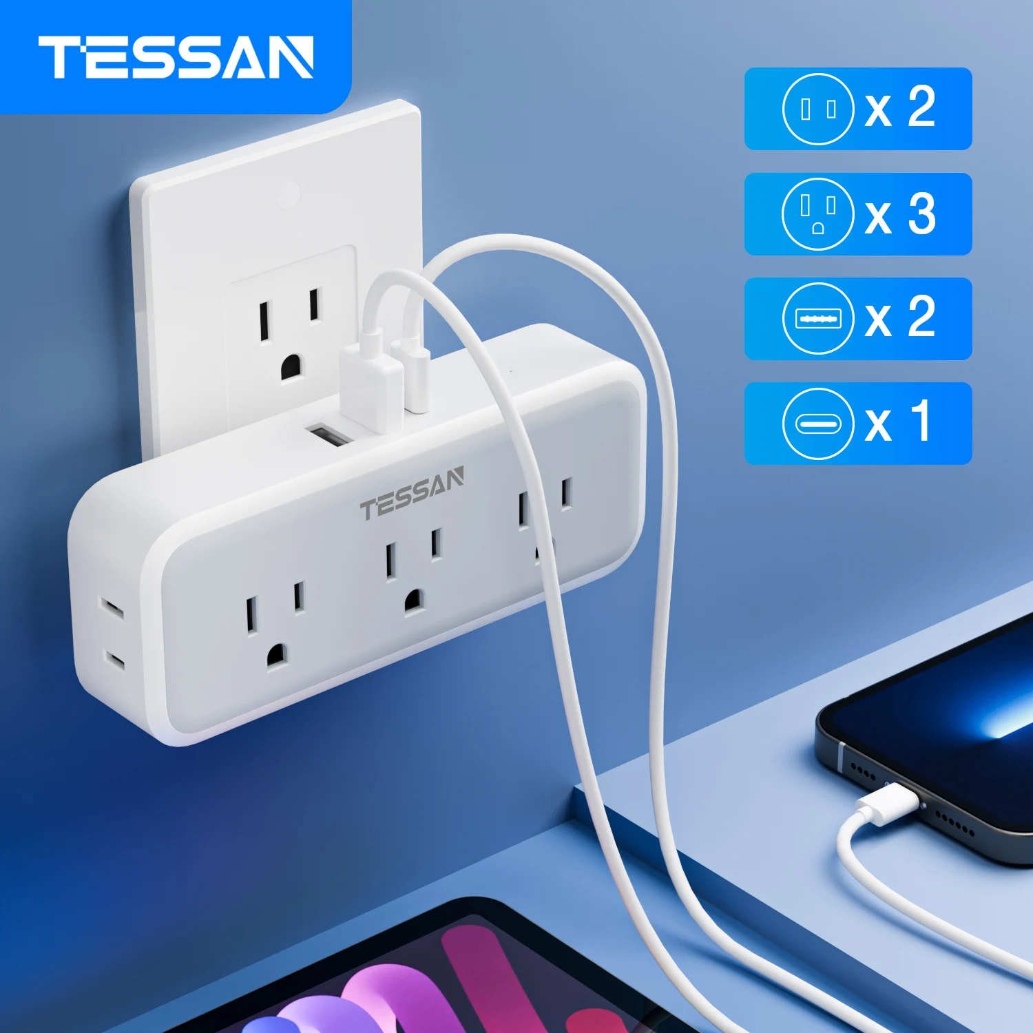 Tessan Wall Plug Sp…
