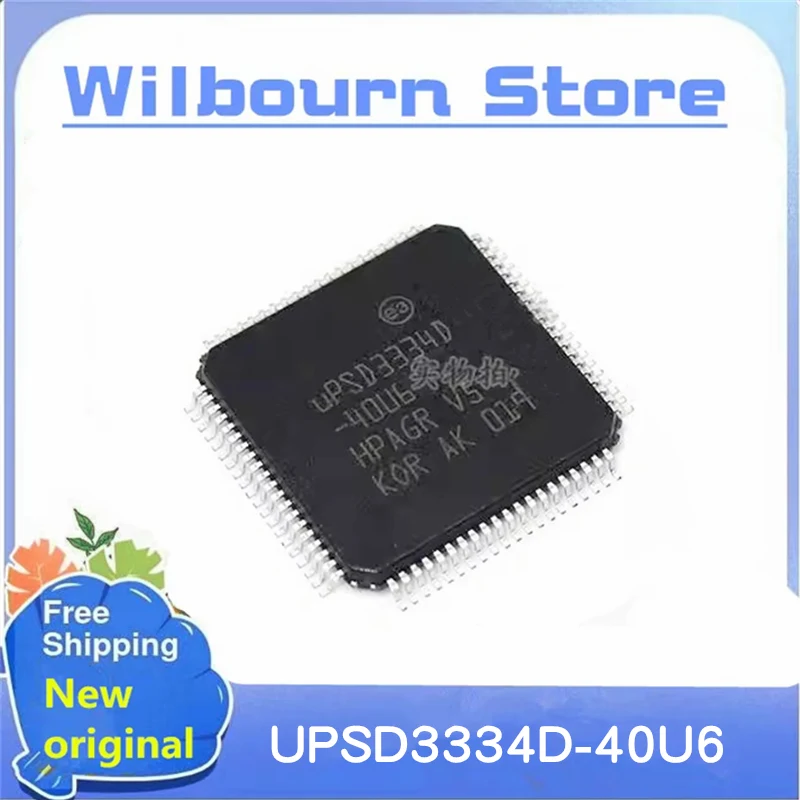 

New Original 1PCS/LOT UPSD3334D-40U6 UPSD3334D QFP80