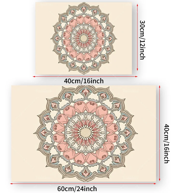 1 قطعة نسيج الجدار بوهو شيك ماندالا نسيج لديكور الحائط ، فن المنزل على الطراز البوهيمي