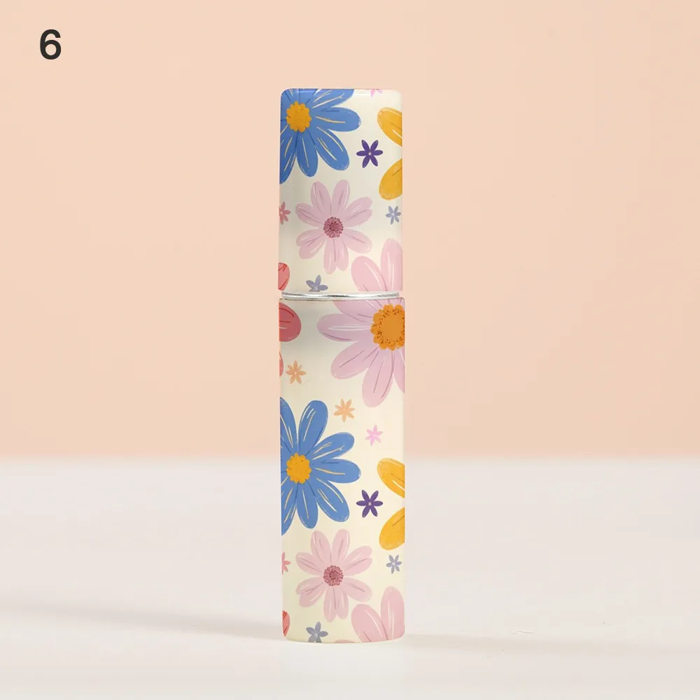 New 5ml Mini Perfume Bottle Empty Refillable Spray Rotating Bottle Storage Sprayer Portable Empty Cosmetic Containers