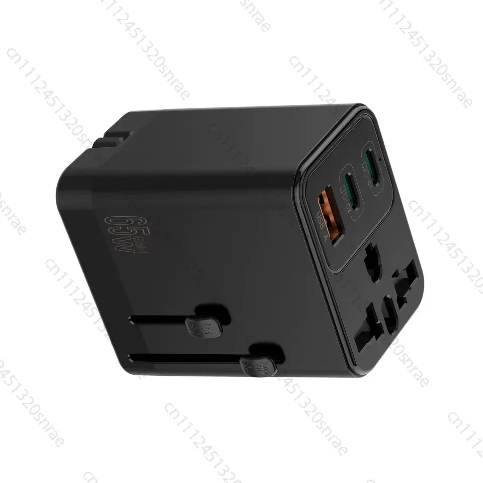Mini PD65W Super Fast Charging Charger Multi-country Plug Conversion Charging Head