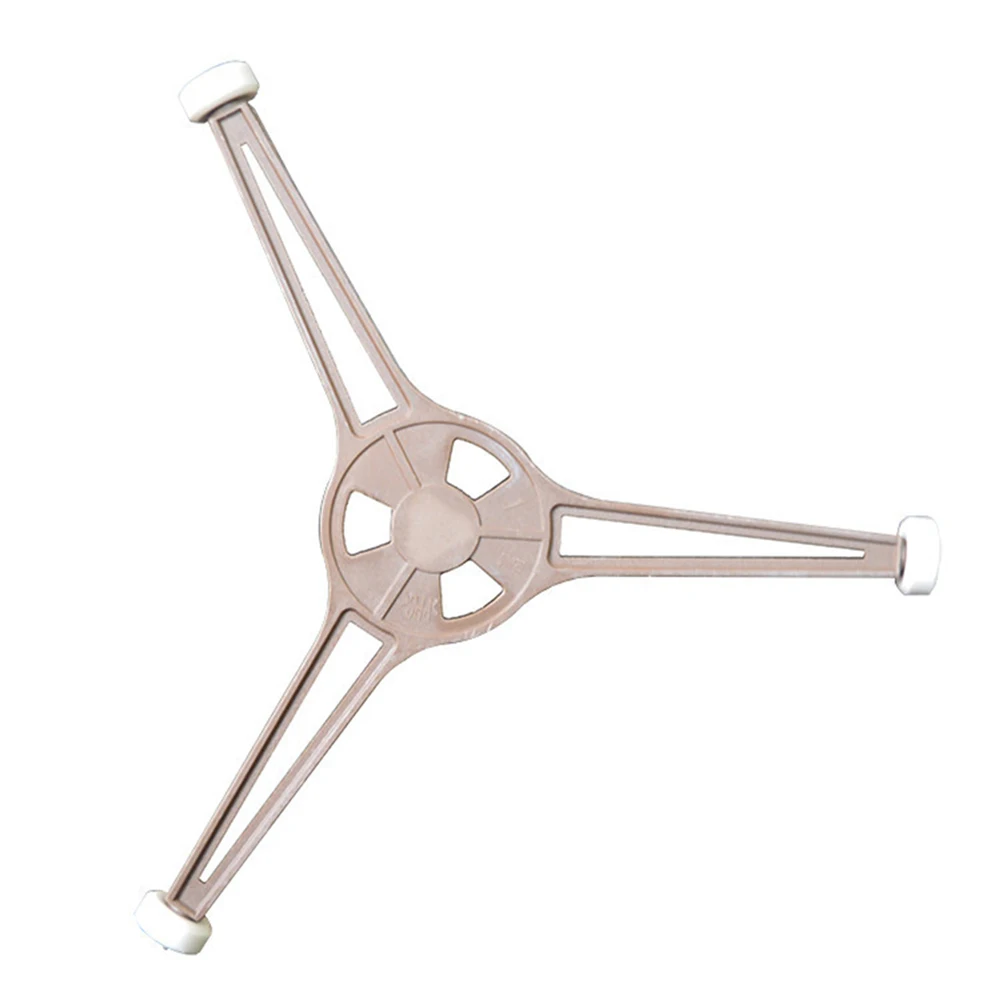Reemplazo de utensilios de cocina para torniquete, 24,5 Cm de diámetro de cristalería, plato giratorio para microondas, dimensiones de rodillo compactas