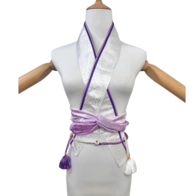 

Japanese-style Traditional Kimono Belt Accessories Multi Colored Fake Tie Raised Strap Pillow Strap Embroidered Waistband