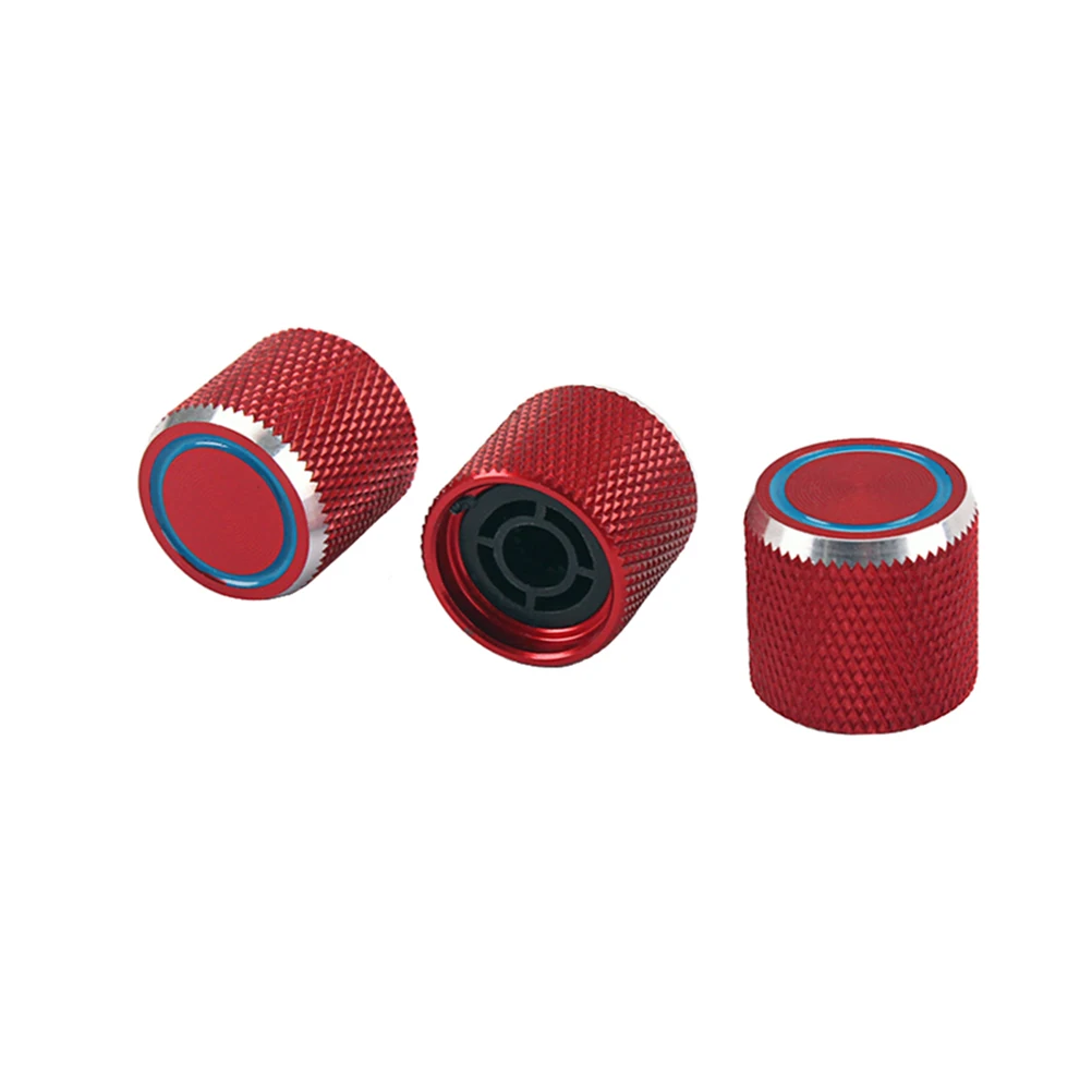 

3 PCS Guitar Control Knobs Metal Volume Tone Speed Replacement Parts for Electric Guitar Bass Accessories Hardware