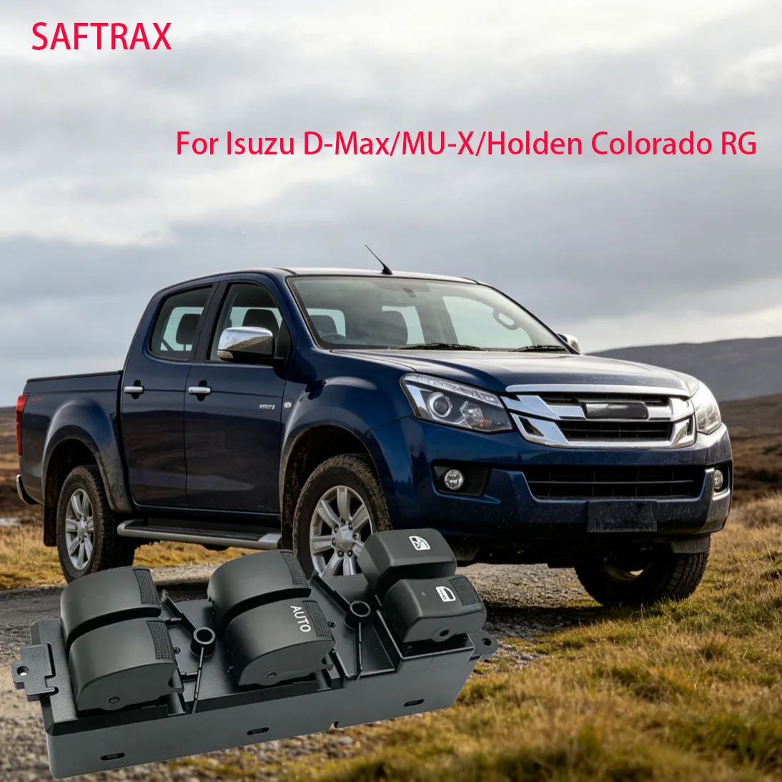 8981922511 RHD Master Power Window Switch for ISUZU D-MAX MU-X/Holden Colorado RG 2