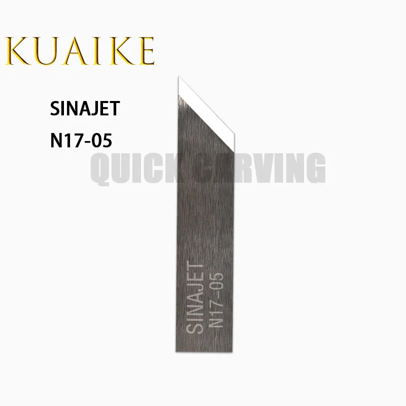 Imagem -02 - Sinajet Cortador Faca Oscilante Lâminas de Roteador Y10 Y17 Y24 Y33 N19 N1705 D03 Lâmina de Perfuração Sinajet 10 Pcs