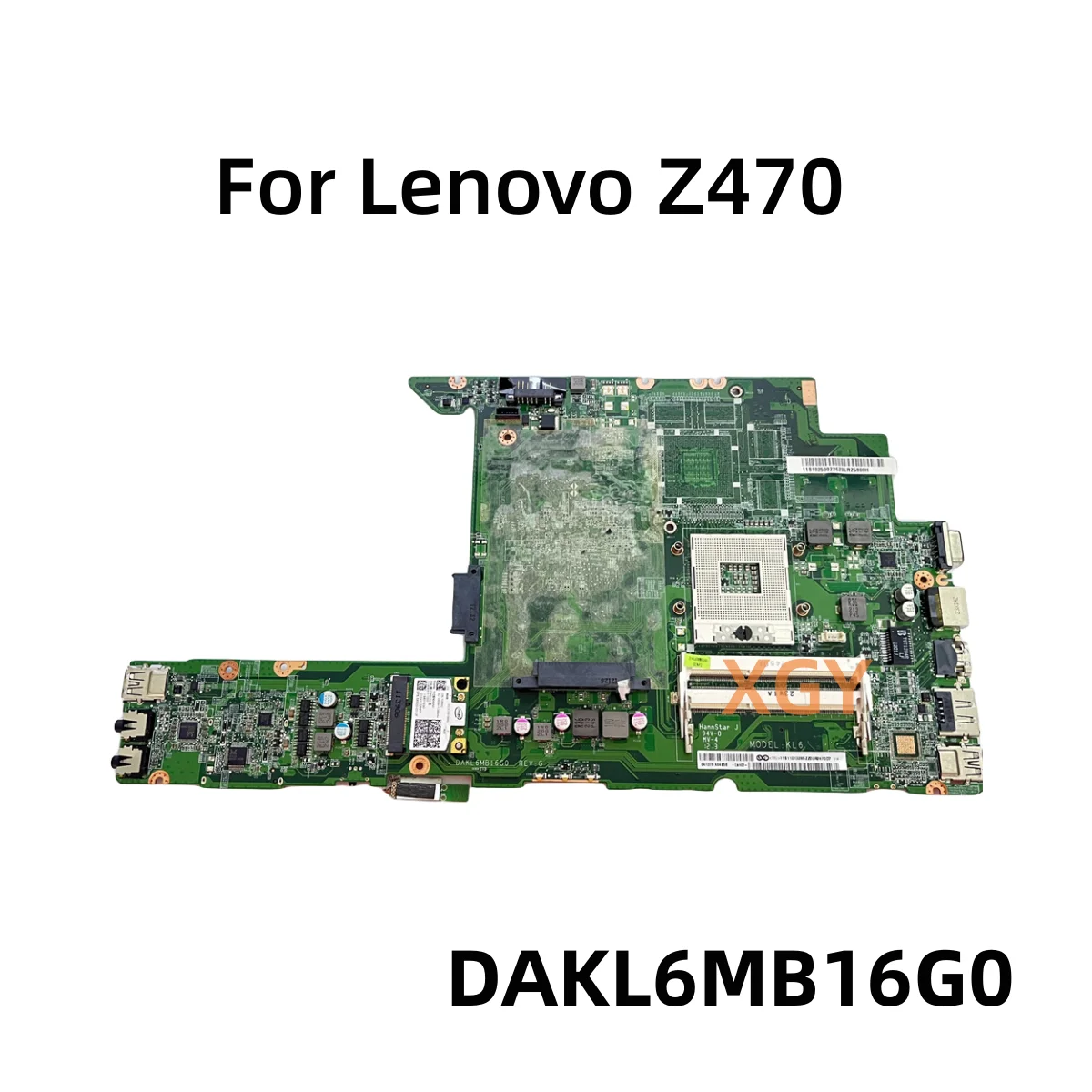 Oryginalna płyta główna Lenovo Z470 do laptopa DAKL6MB16G0 100% testowanie idealne