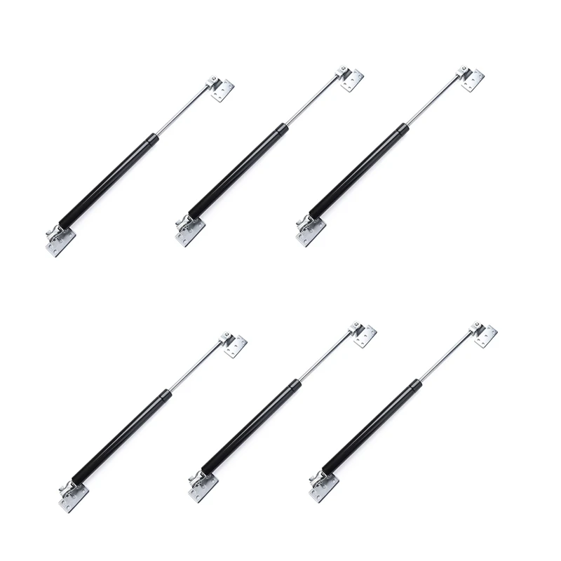 

6X Under Pressure 50Kg Bed Hydraulic Hinge Force Lift Support Furniture Gas Spring Cabinet Door Kitchen Cupboard Hinges