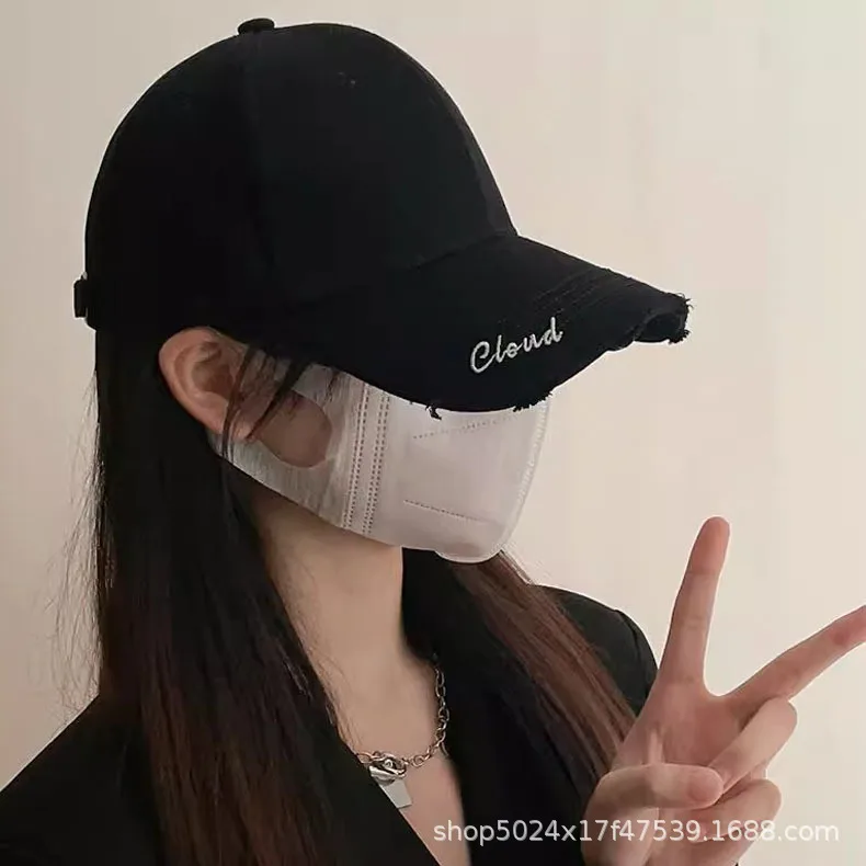 XXL 54-65cm Baseball Cap Unisex Big Head Highlighting Face Small Wide Brim Duckbill Cap Enlarged Wide Deepened Hardtop 4m797 4