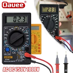 Multímetro Digital DT830B AC/DC LCD 750/1000V voltímetro amperímetro Ohm Tester medidor de mano de alta seguridad