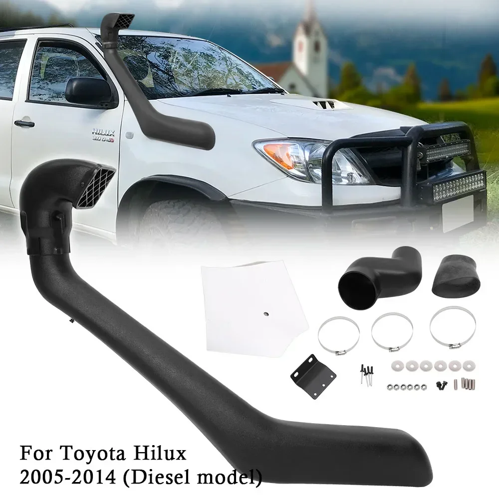 

Exterior Auto Parts Air Intake Snorkel Kits for Toyota Hilux Vigo 2005-2014 Year 25/26 Series Diesel model 1KD-FTV 3.0Litre-I6