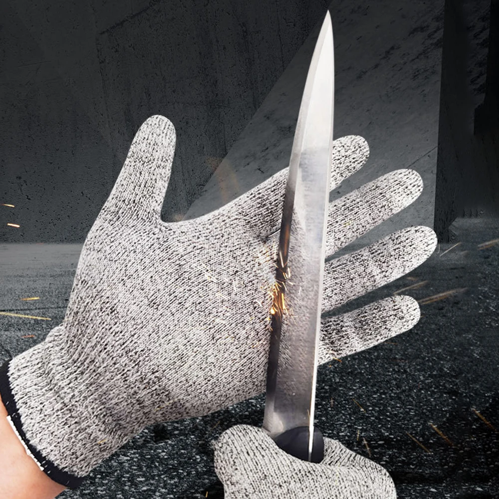 Anti-cut Gloves Work Protection Gloves Kitchen Construction Glass Anti-cut Injury Resistant Self Defense Tactical Man Glove