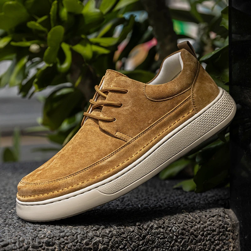 

Shoes for Men Shoes Fashion Suede Casual Shoe British Style Mens Walking Shoe Comfy Sneakers Designer Shoes Men Zapatos Casuales