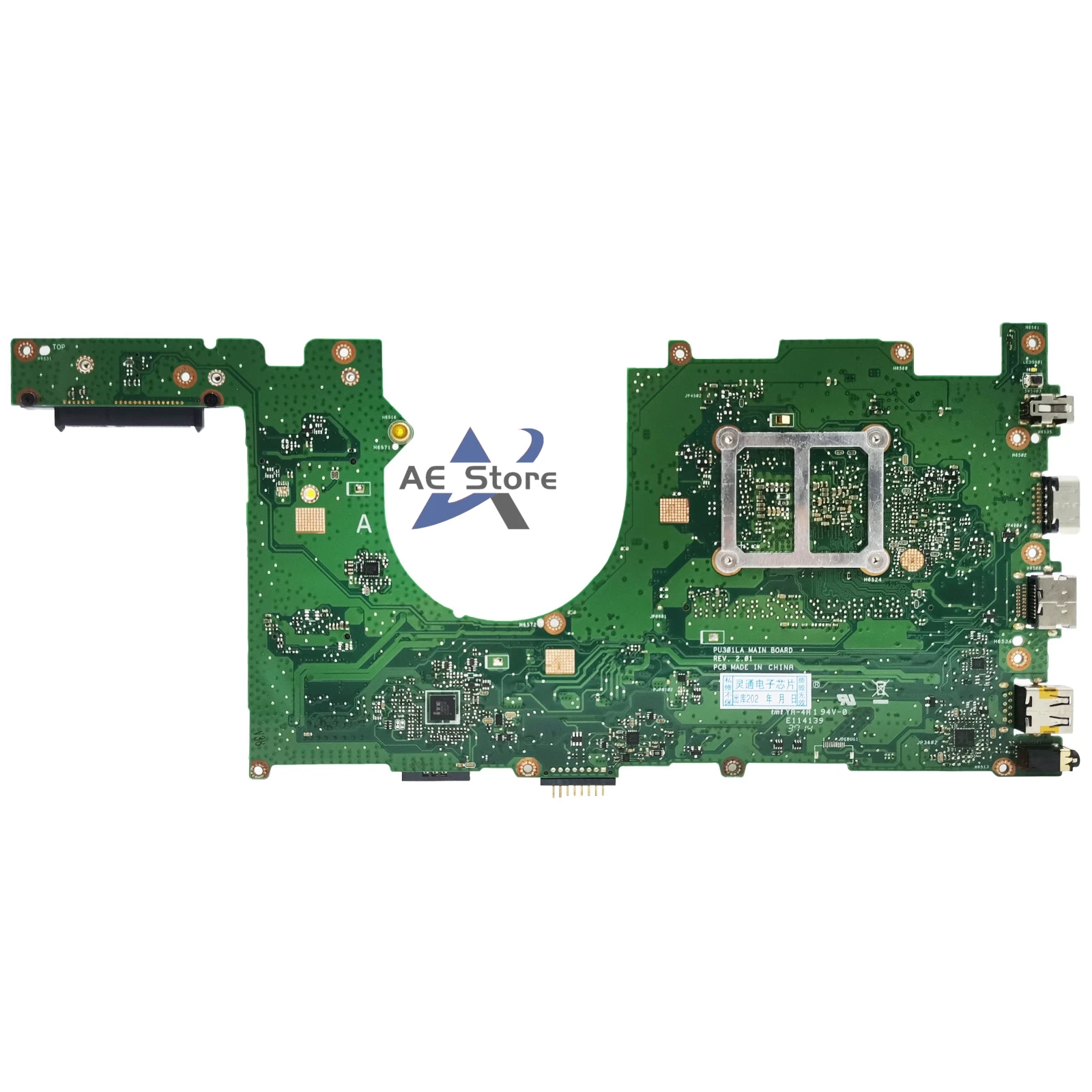 PU301L Moederbord Voor ASUS PRO ESSENTIAL PU301LA Pro301LA E301LA Laptop Moederbord I3 I5 I7 4e Gen DDR3L