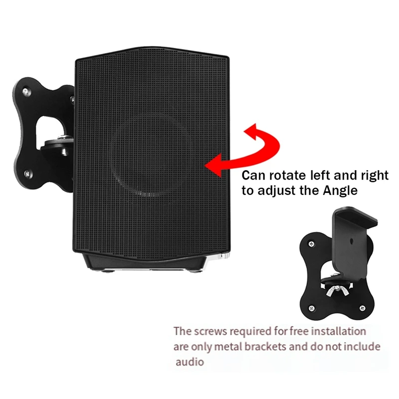 Wall Mount Bracket For Samsung HW-Q990B Surround Sound Speaker Wall Mount Hanger Living Room Speaker Bracket Easy To Use