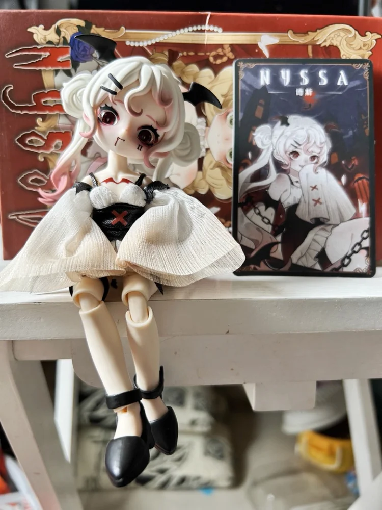 In Stock Nyssa Bizarre Nightmare Series 1/12 Bjd Blind Box Mystery Box Dolls Kawaii Action Anime Figure Toys Gift