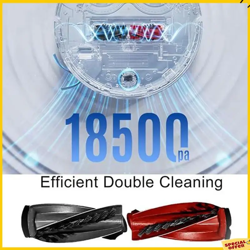 

A24P 52PCS Replacement Parts For Roborock Qrevo Curv /P20 Pro Vacuum Attachments Main Side Brushes Dust Bags Mop Pads Filters
