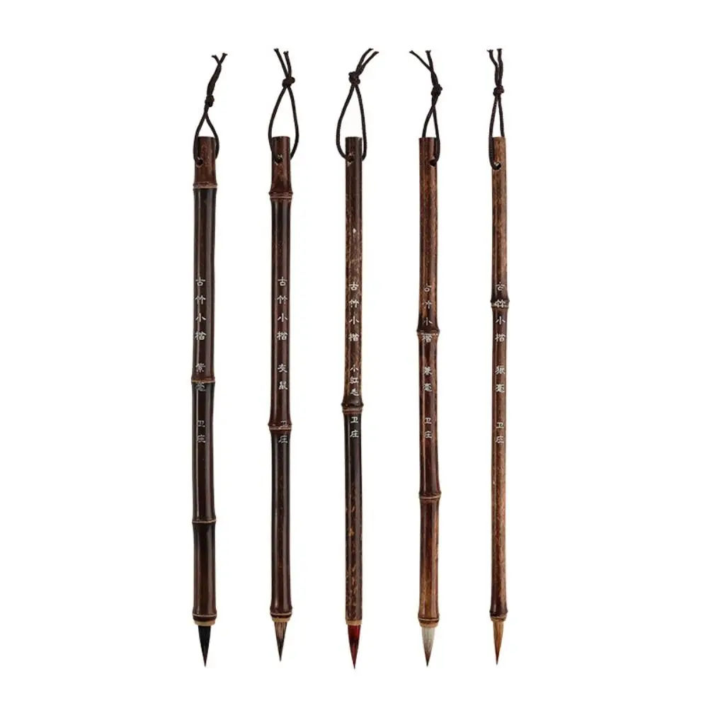 

Bamboo Crisperding Artist For Art Drawing Painting Practice Chinese Brushes Calligraphy Brushes Script Writing Brush