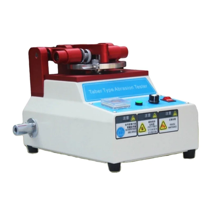 ASTM Standard Leather Painting Abrasion Tester/Taber Rotary Platform AbraserAbrasion Tester/Leather Torsion Resistance Tester