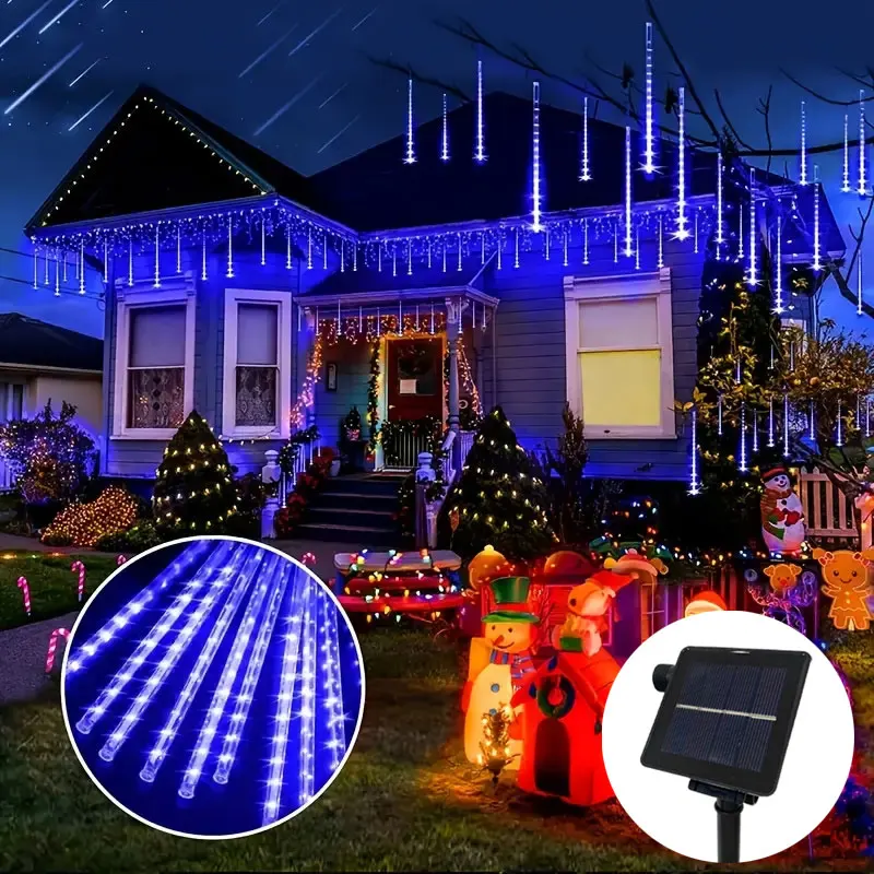 

Solar Led Light Outdoor Meteor Shower Rain Lights Garden Decor Outdoor Garland New Year Dedding Christmas Decoration Fairy light