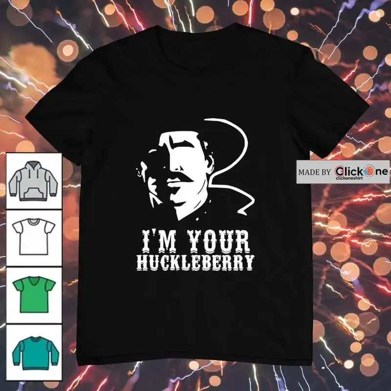 Doc Holliday I Äôm Your Huckleberry T Shirt Full Sizes S 5Xl Multicolor