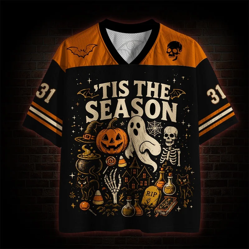 2026 New Nordic Mythical Theme Sports Fashion Short Sleeve V-neck Street View Clothing Mythical Fan Gifts T-shirt Halloween