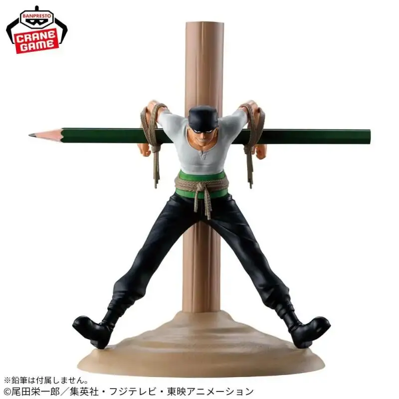 Oryginalna, fabrycznie nowa figurka Bandai Banpresto One Piece Figlife Roronoa Zoro, model anime, figurka akcji, model kolekcjonerski, dekoracja, zabawka, 17 cm.