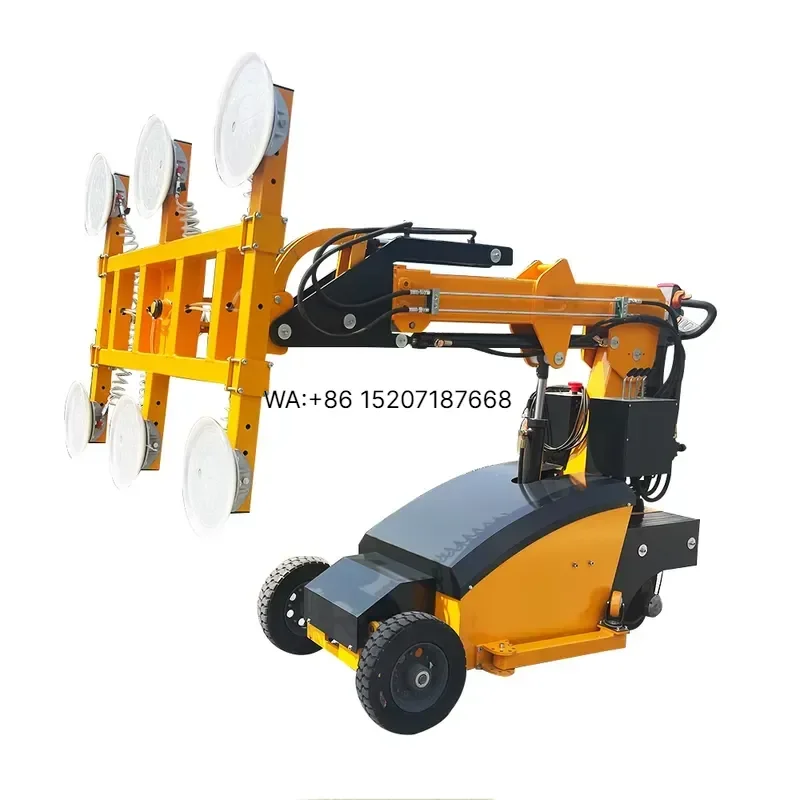 Wmwmnu for Mini Telescopic Glass Lift Crane Manipulator New CE Small Curtain Wall Glass Lifting Equipment