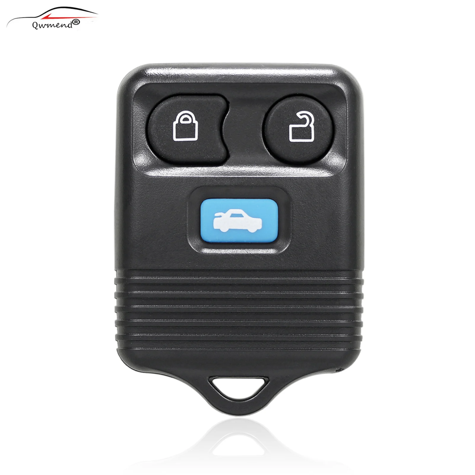 

QWMEND 433Mhz Car Remote Key For Ford Transit MK6 2000 2001 2002 2003 2004 2005 2006 Smart Car Key Keyless Entry 3 Buttons