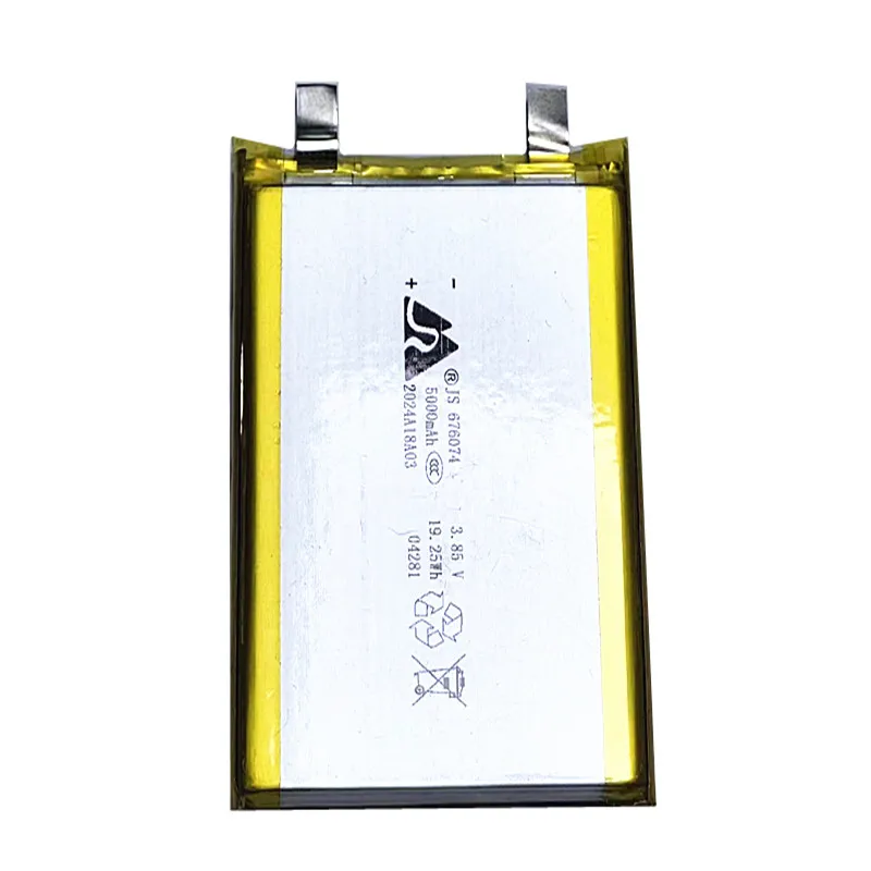 Liter energy battery 3.85V 5000mah 676074 Lithium Polymer LiPo Rechargeable Battery For LED Bluetooth keyboard special battery