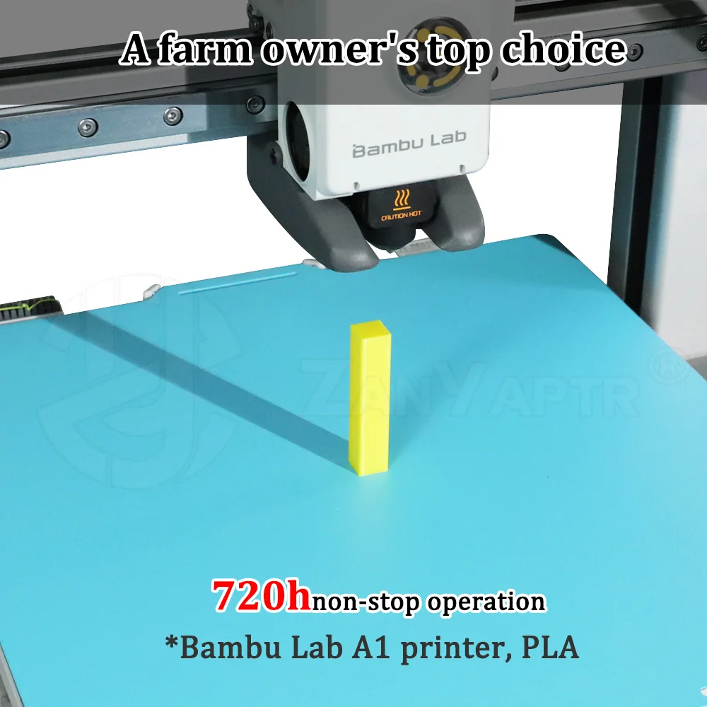 For Bambu Lab X1/P1/A1 Series Cool Plate Stabilizing plate Spring Steel Double-sided Textured Sandblasted low-temperature plate