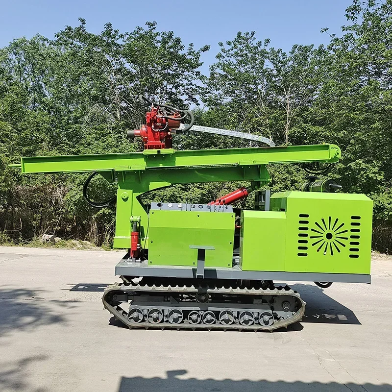 Low Price Hydraulic Static Pile Driver Helical Screw Pile Driver Hydraulic Track Machine