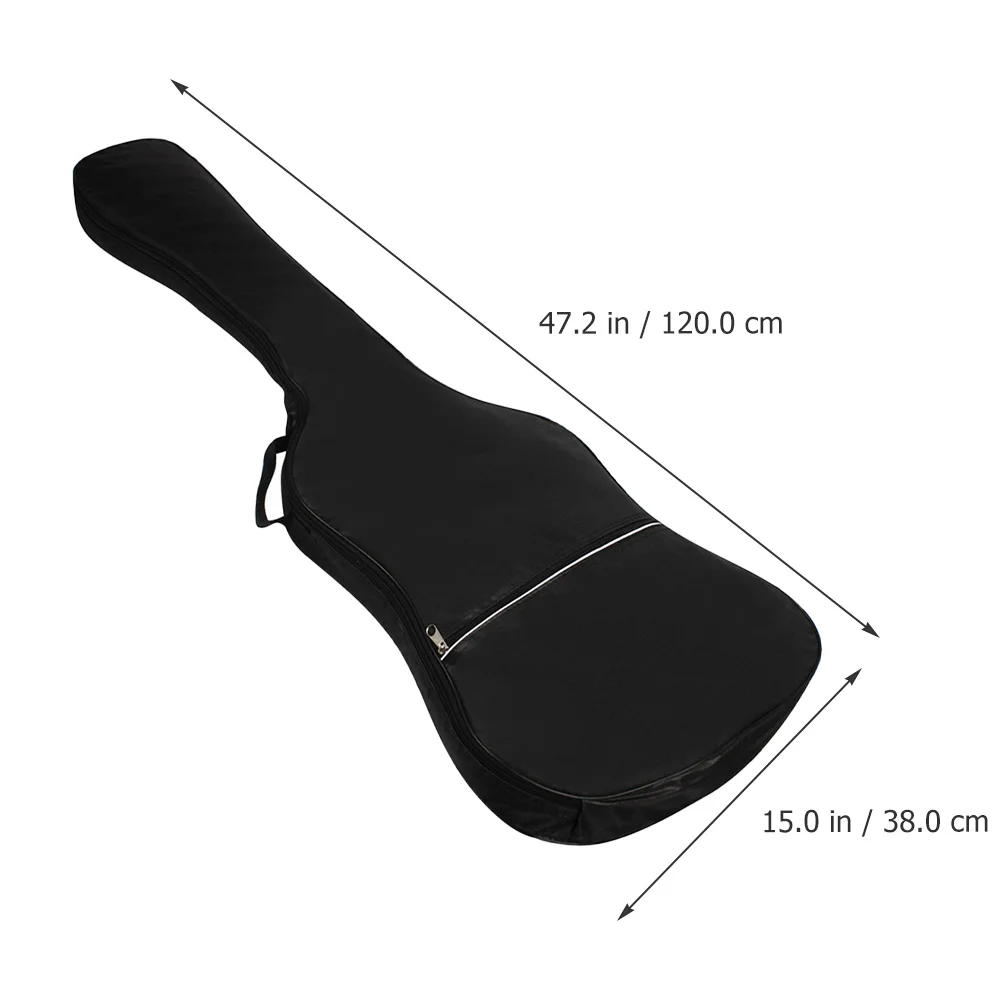 

Electric Bass Bag Oxford Cloth Guitar Gig Acoustic Case Portable Padded Cotton Extra Bags